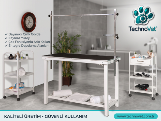 Köpek Bakım Masası | Pet Kuaför Masası Modelleri