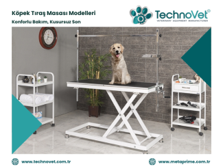 TechnoVet Köpek Tıraş Masası Modelleri