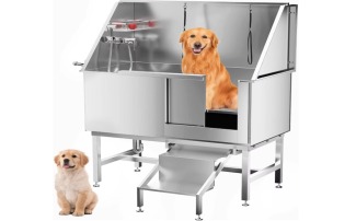 Paslanmaz Çelik Pet ve Veteriner Banyo Küveti