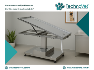 Veteriner Ameliyat Masası | Sıfır Ürün Neden Daha Avantajlıdır? | TechnoVet