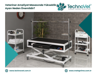 Veteriner Ameliyat Masasında Yükseklik Ayarı Neden Önemlidir?