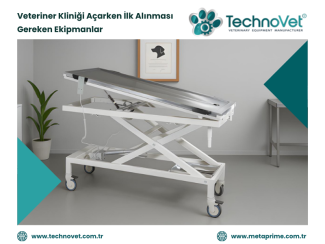 Veteriner Kliniği Açarken Hangi Ekipmanlar Öncelikli Olmalıdır?