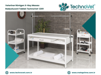 Veteriner Klinik Görüntüleme Sistemleri | Veteriner Röntgen X-Ray Masası TechnoVet-2201