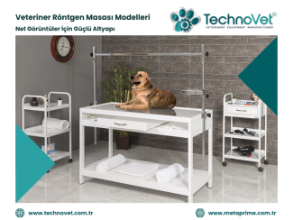 TechnoVet Veteriner Röntgen Masası Modelleri