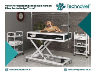 Veteriner Röntgen Masasında Karbon Fiber Tabla Ne İşe Yarar?